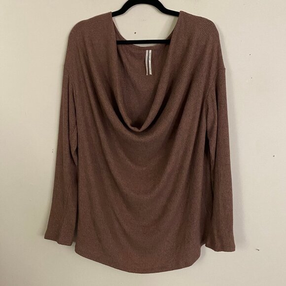 NEW Anthropologie Draped Cowl Neck Top XL - Picture 6 of 12